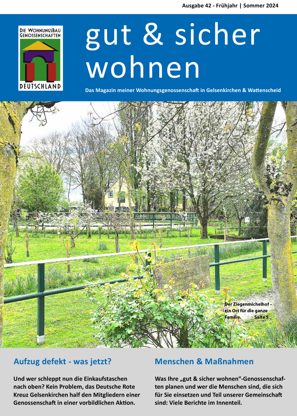 Archiv Mitgliedermagazin Bauverein Gelsenkirchen E G Wohnungen